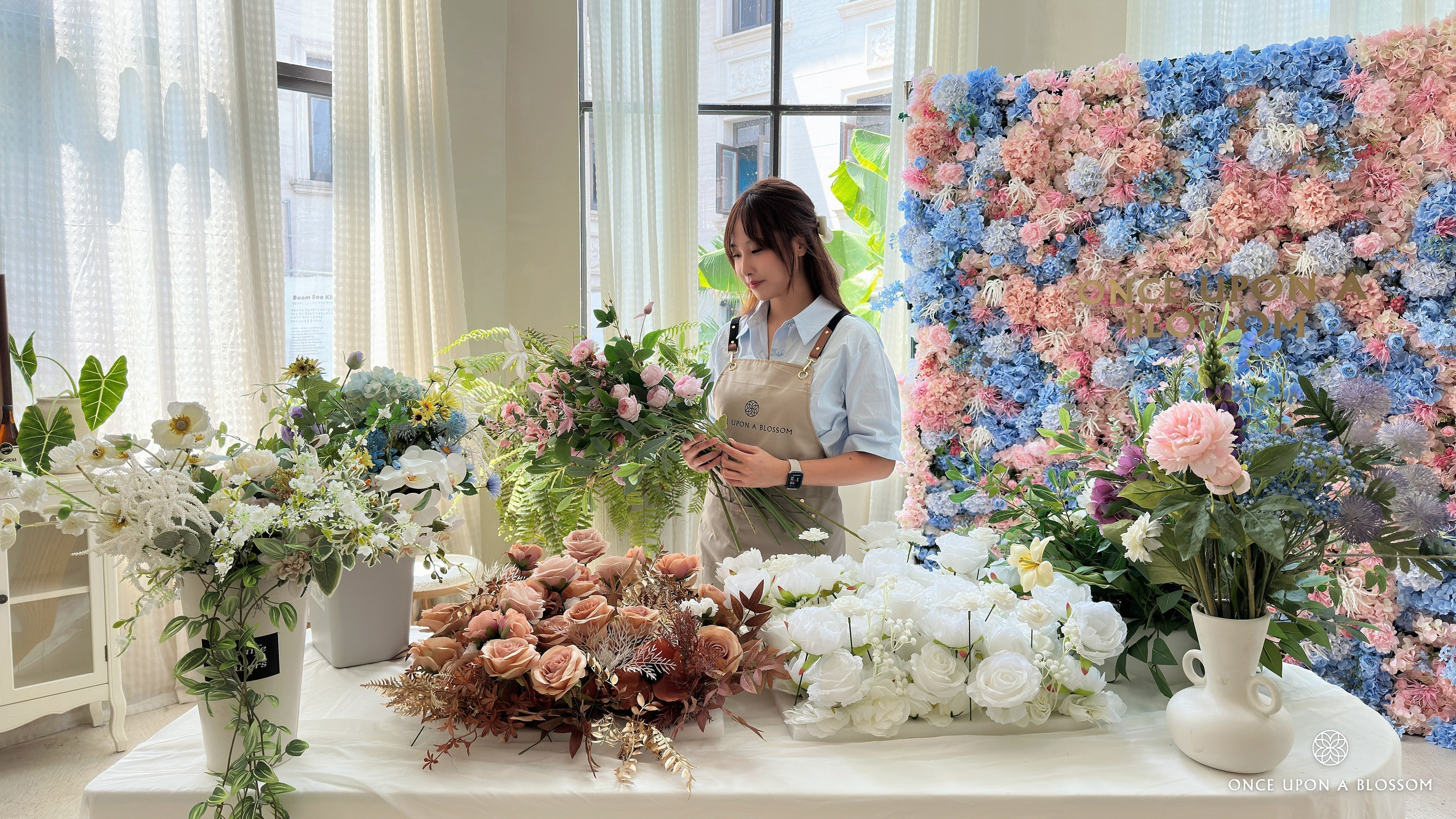 Why I Started Once Upon a Blossom: A UX Designer’s Journey into the Flower Wall Business