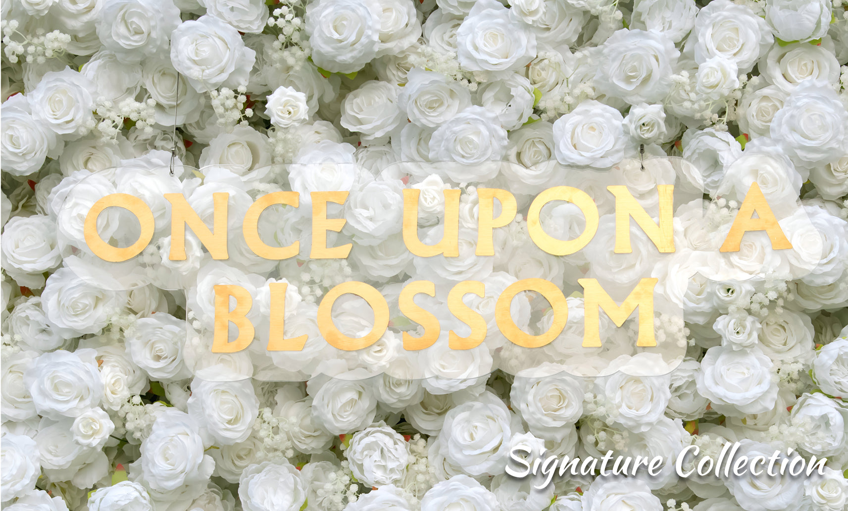 Angel's Breath belongs to Once Upon a Blossom’s Signature Collection—our most loved, full-flower designs.