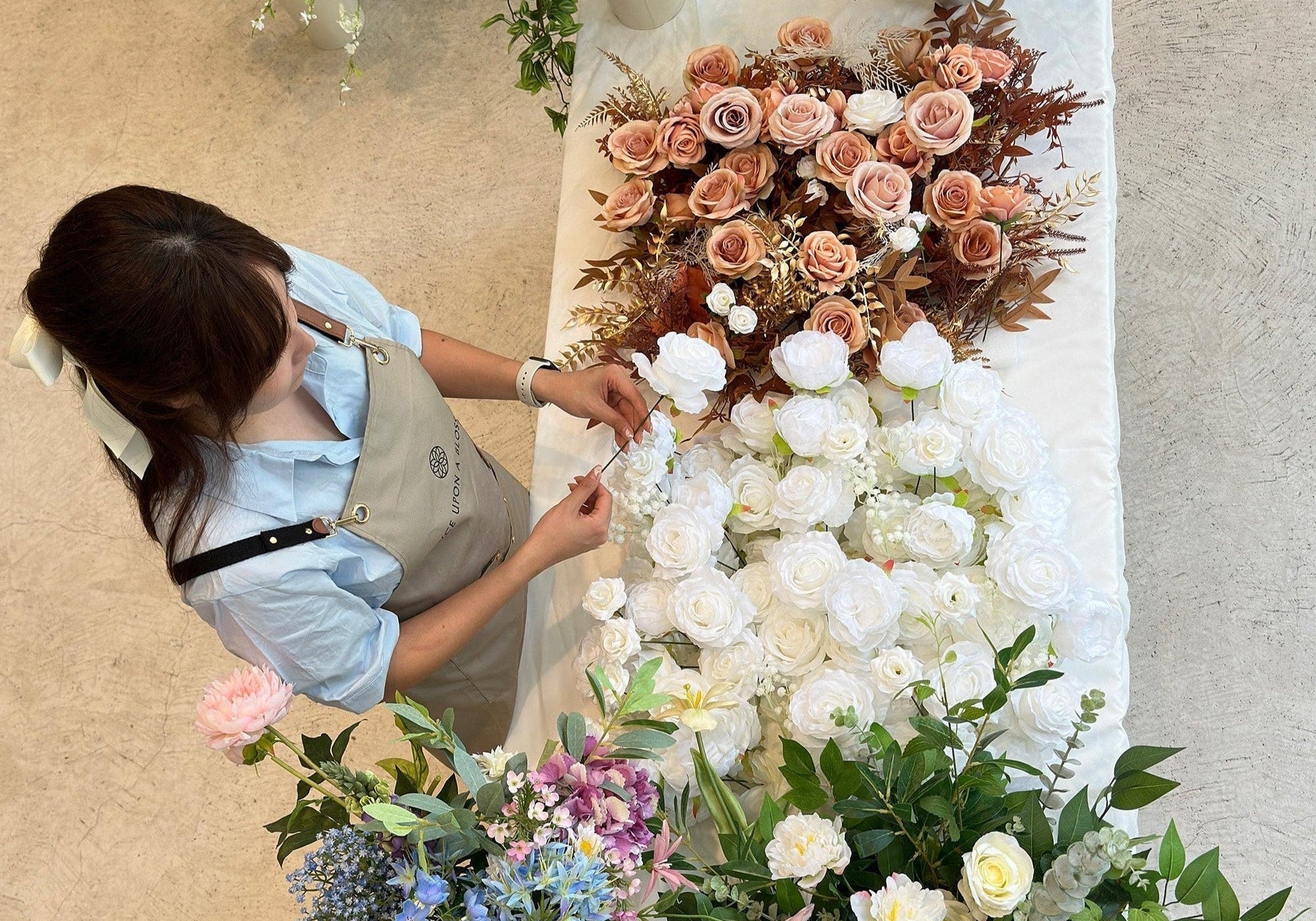 A Day in the Life: Behind the Scenes of Creating a Flower Wall