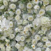 Moonlit Garden | Premium Flower Wall Backdrop for Events & Weddings