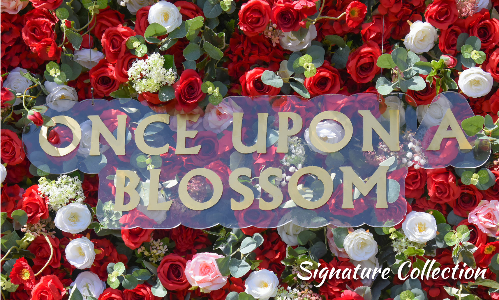 Ruby Rouge belongs to Once Upon a Blossom’s Signature Collection—our most loved, full-flower designs.