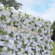 Premium greenery flower wall backdrop for wedding venues and events