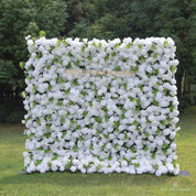 Garden Party greenery flower wall backdrop for weddings and photo booths