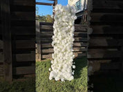 Angel’s Breath – White Flower Wall Backdrop for Weddings & Photo Booths