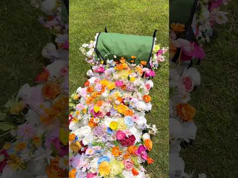 Wildflower Field – Colorful Flower Wall Backdrop for Weddings & Events