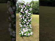 showcase of purple flower wall affordable